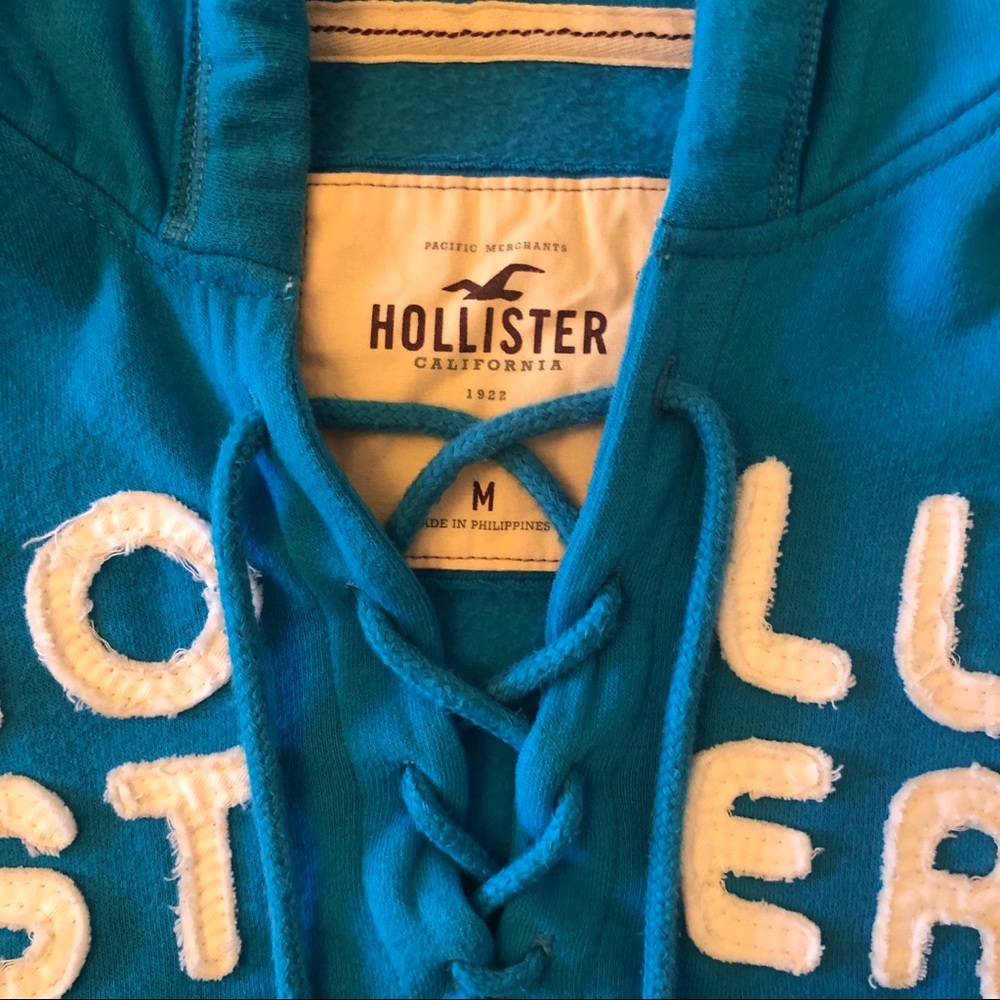 Blue Hollister Sweatshirt - Picture 2 of 2